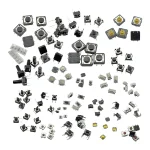 125 25 Types Micro Tact Push Button Switch Assorted Kit SMD DIP 2*4 (New)
