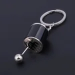 Mini Turbo Turbocharger Keychain Car styling Keyring Gear Gearbox Pendant Keychain Stick Knobs Keyring (New)