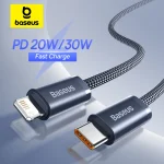 Baseus USB C Cable For IPhone 14 13 12 11 Pro Max Xs (New)