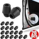 4 20 Car Door Bumper Guards Door Pad Absorber Universal Car Door Slam Stopper (New)