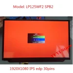 12.5" 1080 IPS laptop lcd screen panel display LP125WF2-SPB2 LP125WF2 SPB1 FHD 30Pins Edp (New)