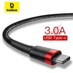 Baseus USB Type C Cable for Samsung S10 S9 Quick Charge 3 Cable (New)