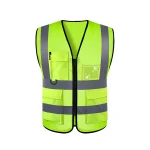 Safety High Visibility Vest Adjustable Security Vests Traffic Night Outdoor For Running Cycling (New)