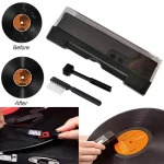 Brush Cleaning Kit Vinyl Records Cleaner Dust Remover Anti Static for LP Phonograph Record (New)