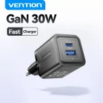 Vention GaN 30W Fast Charger iPhone 17 16 15 (New)