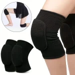 2 Sponge Knee Pads for Volleyball Players,Dancers,Yoga,Running,Cycling,Workouts,Knee Support Brace (New)