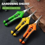 7 Inch Pruner Scissors for Plant Trimming Bonsai Gardening Indoor Pot Pruning Tools Time Saving (New)