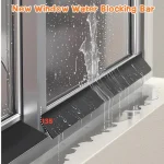 1M 135Â° Angled Window Sill Water Blocking Bar,Sliding Window Rain Weatherstrip,Waterproof Board,Interior&Exterior Sealing (New)