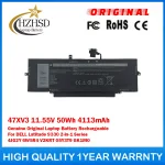 47XV3 11.55V 50Wh 4113mAh Battery DELL Latitude 9330 2-in-1 (New)