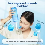 1 Piece Nasal Wash Bottle 300ml Adult And Children Nasal Cavity And Nasal (New)