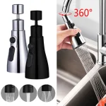 3 In 1 Kitchen Faucet Extender Universal 360Â° Rotate Pull Out Kitchen Tap (New)