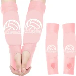 Girls Volleyball Arm Sleeves, 1 Pair Padded Volleyball Passing Sleeves with Foam Protection, (New)