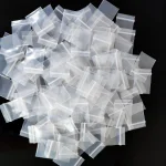 500 300 100 Small Plastic Bags, Reusable Clear Thick Mini Zipper Poly Baggies for Pills, (New)