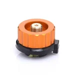 Outdoor Camping Hiking Stove Burner Adaptor Split Type Furnace Converter Connector Auto off Gas (New)