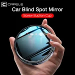 2 Car Rearview Mirror HD Blind Spot Mirrors 360 Degree Wide Angle Car Round (New)