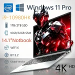 Gaming PC Ultra Slim 14.1" 32GB RAM 2TB Intel Core (New)