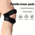 WRELS Patella Knee Strap Sports Kneepad Adjustable Knee Band Professional Protector Pad Belted (New)