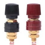 Car 6mm 8mm Brass Stud Premium Remote Battery Power Junction Post Connector Replacement (New)