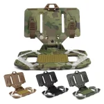 BOOIU Tactical Molle Folding Navigation Board CS Miltary Airsoft Panel Molle Carrier Board (New)