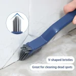 Effective Cleaning Brush for Corners and Gaps   2 in 1 Multipurpose Bathroom and Floor (New)