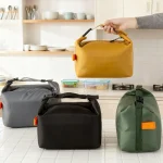 Lunch Bag Insulated Lunch Box, Small Leakproof Cooler Food Lunch Containers Reusable High (New)