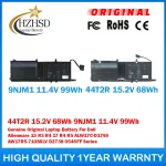 44T2R 15.2V 68Wh 9NJM1 11.4V 99Wh Battery Dell Alienware (New)