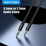 Vention 3.5 to 2.5 Aux Cable Jack 3.5 mm to (New)