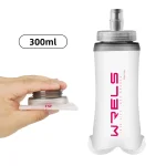 1 Large Caliber Soft Water Bottle Collapsible Convenient Sports Water Bottle for (New)