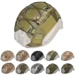 BOOIU Tactical Helmet Cover for MH PJ BJ OPS Core Fast Helmet Hunting CS (New)