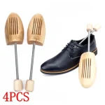 2  4 Wood Shoes Stretcher Wooden Shoe Trees Anti Deformation Men Woman Spring (New)