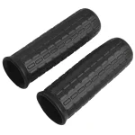 2 Wheelbarrow Rubber Handles Round Tubes Replacement Handles Anti Slip Rubber Sleeve Black (New)