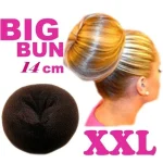 14CM Big Hair Bun Princess Donuts Meatball Headwear Hair Accessories Headband Hair Wear (New)