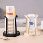 Household Disposable Paper Cup Holder, Desktop Paper Cup Storage Rack, Suitable For Living (New)