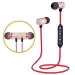 5 Bluetooth Earphone Sports Neckband Magnetic Wireless earphones Stereo Earbuds Music Metal Headphones (New)