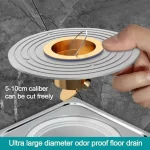 Brass Floor Drain Core Large Size Odor and Insect Proof Floor Drain Core (New)