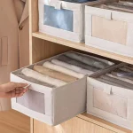 1 Visible Wardrobe Storage Organizers Cabinet Drawer Clothes Storage Box For T Shirts Jeans (New)