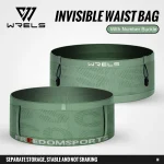 Running Waist Bag Breathable Waist Pack Invisible Lightweight Quick Dry Running Belt Fitness (New)