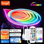 TUYA Neon LED Strip Lights 5M 16.4ft Flexible Neon LED Lights work with Alexa (New)