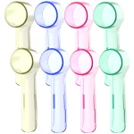 Toothbrush Dustproof Covers Caps Compatible with Braun Oral B Electric Toothbrush Round Replacement (New)