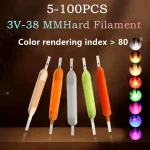 3V 38mm LED Filament Multicolour COB Edison Bulb Lamp Incandescent Light Diodes Accessories (New)