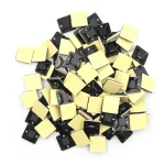 100 Lot Self adhesive Cable Tie Base White Glue Type Positioning Plastic Self Adhesive Cable (New)