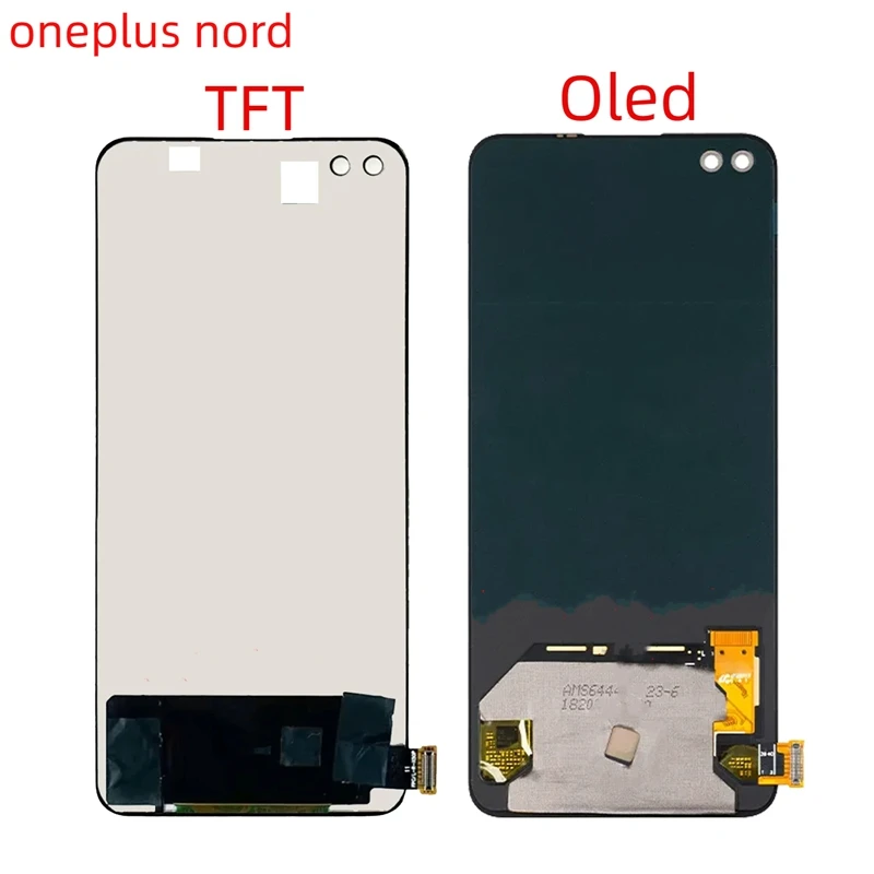 Sca9eec3bbfb641748f0c972c7a6b1599E TFT Oneplus Nord Lcd Screen DIsplay Touch Glass Digitizer Replacement (New) - Image 1