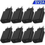 USB Charger 5V 2A Power Adapter Travel Universal EU Plug (New)