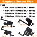 Earpiece Sensor Proximity Flex Cable Light for iPhone 13 Pro Max 14 15 (New)
