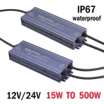 Waterproof AC DC Transformers 220V To 12V 24V Switching Power Supply 200W 300W (New)