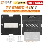 Amaoe TV EMMC 4In1 Magnetic Reballing Stencil Jig Platform BGA153 (New)