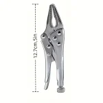 5 Inch Heavy Duty Mini Sharp Nose Pliers   Adjustable Height, Non Slip Grip, Compact & Sturdy (New)