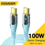 Essager 100W 60W USB C To Type C Cable Fast (New)