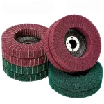 Non Woven Flap Polishing Wheel Disc for Angle Grinder Metal Wood Rotating Grinding Wheel (New)