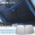 SEAMETAL Car Sunshade UV Reflection Windshield Umbrella Front Sun Shade Parasol Foldable Summer (New)